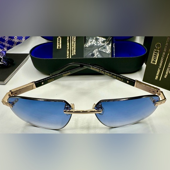 👑Zilli ZL65085, C01🏆‼️Size 57-17-145, Titanium, Limited Edition  France 🇫🇷 - Picture 8 of 16